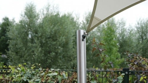 hoogwaardige materialen voor zonnezeil systeem van Texstyleroofs®