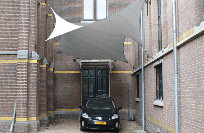Squaricles - Een carport met zeildoek op maat? Squaricles - Een carport met zeildoek op maat?